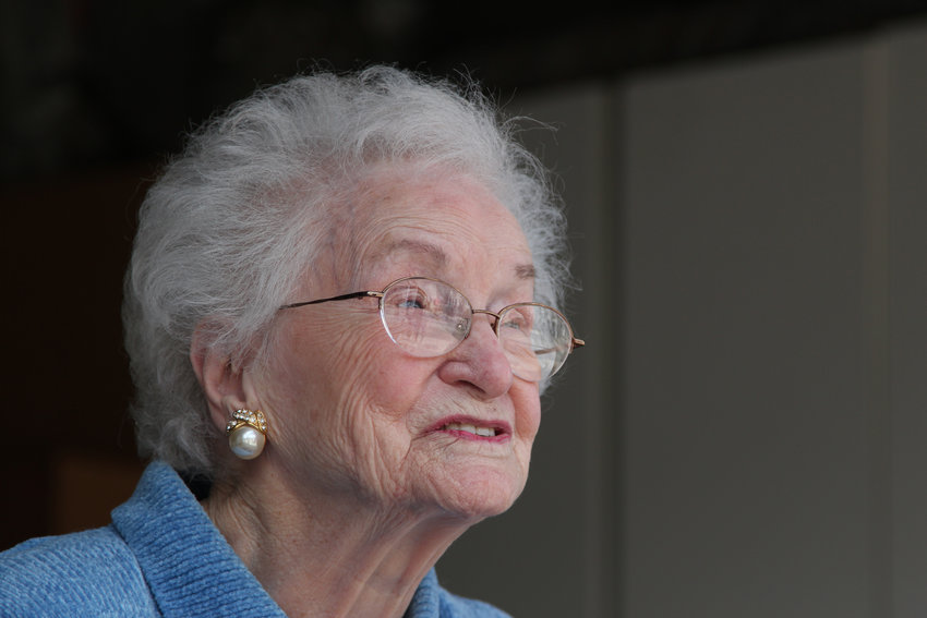 Evelyn Berkey said she did not expect to reach 100 years old but was grateful the life she’s led so far.